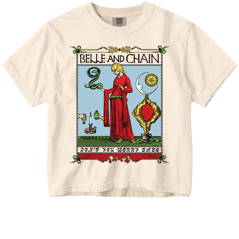 Tarot Cropped Ivory Shirt